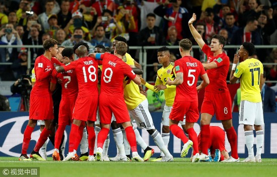 哥伦比亚碾压美国,凯恩统治全场 哥伦比亚碾压美国,凯恩统治全场